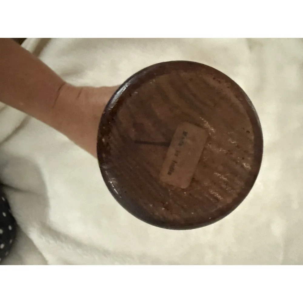 Vintage MCM Wooden Vase 10